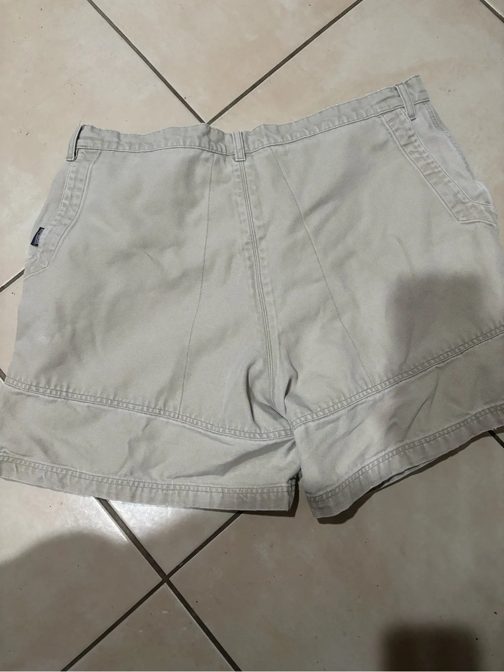 Patagonia Men's Khaki Flat-Front Shorts